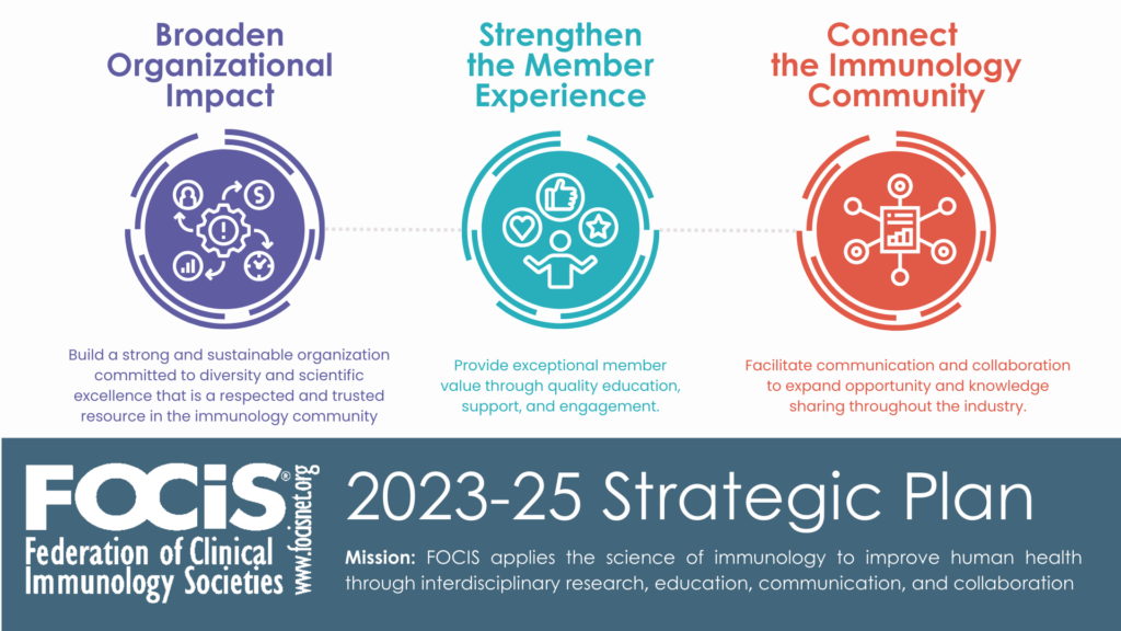 FOCIS Strategic Plan graphic