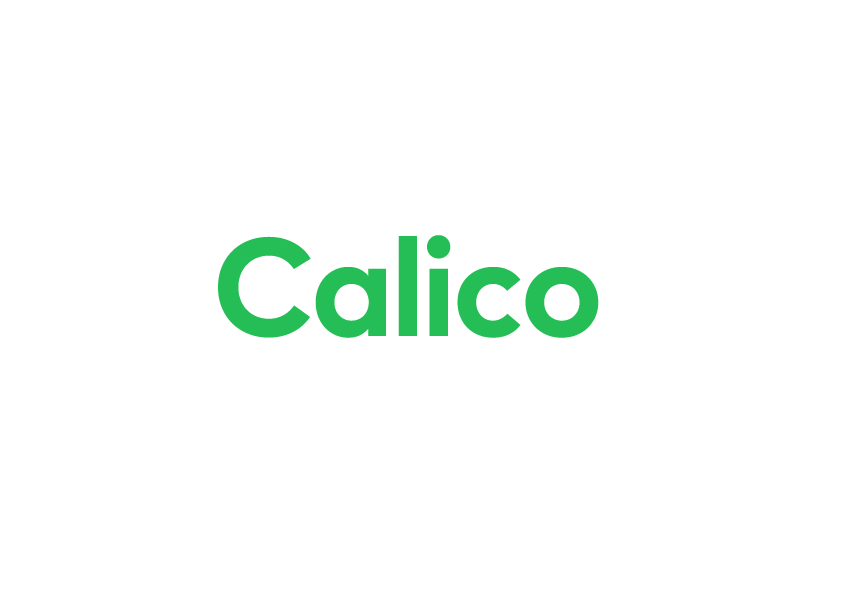 calico logotype RGB green